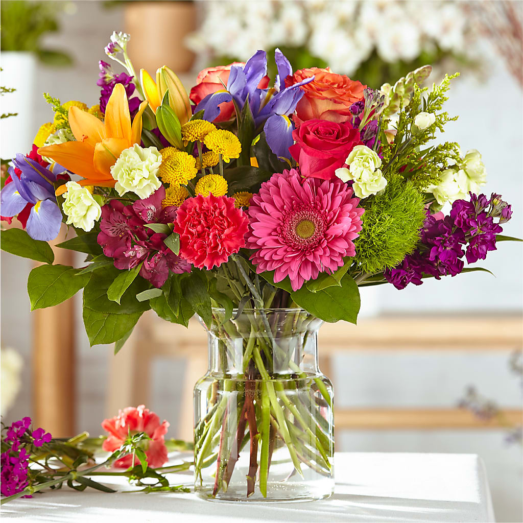 Bold & Bright – A Florist Original – South-east Flowers, Los Angeles CA