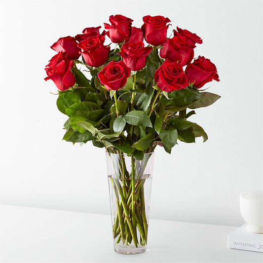 Long Stem Red Rose Bouquet – South-east Flowers, Los Angeles CA