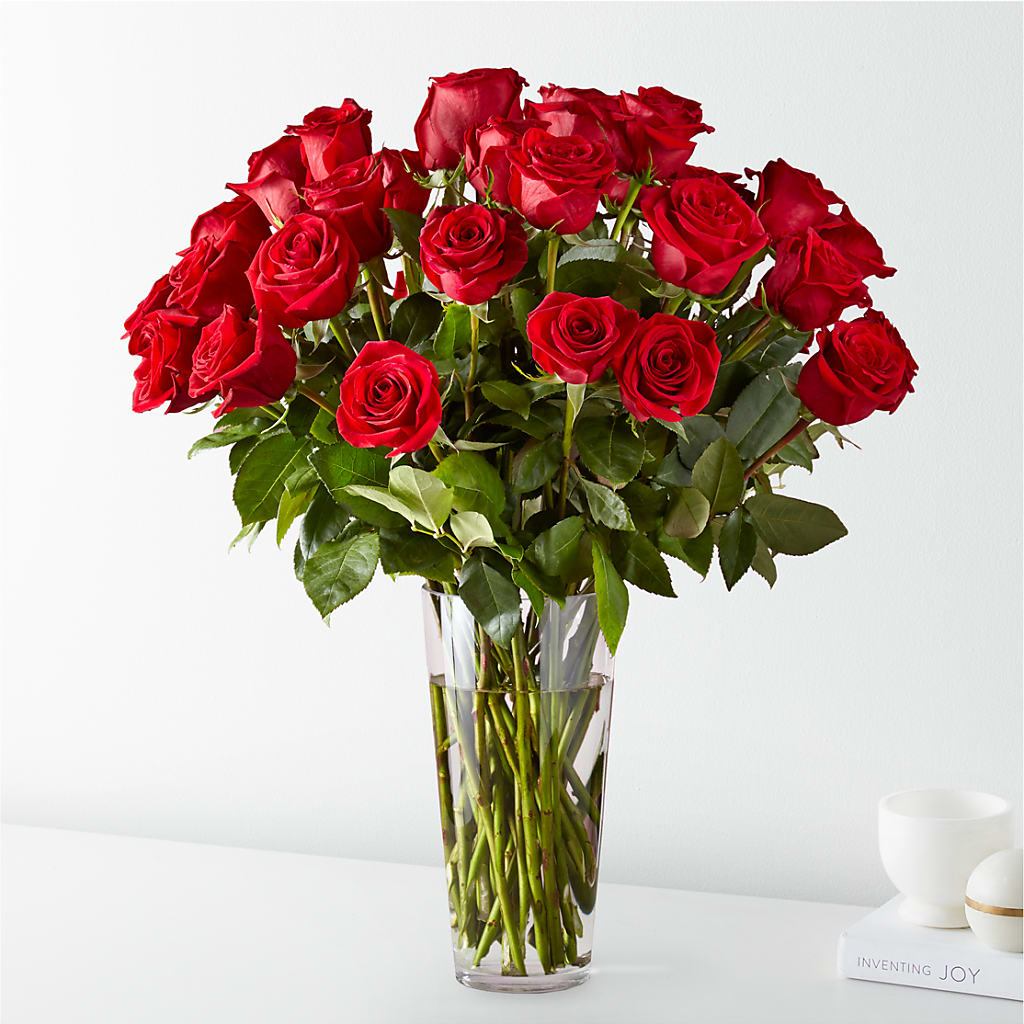 Long Stem Red Rose Bouquet – South-east Flowers, Los Angeles CA