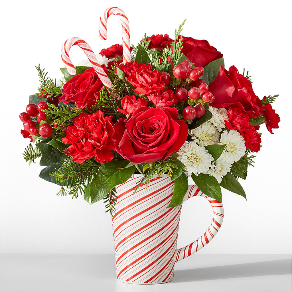 Peppermint Swirl Mug – South-east Flowers, Los Angeles CA