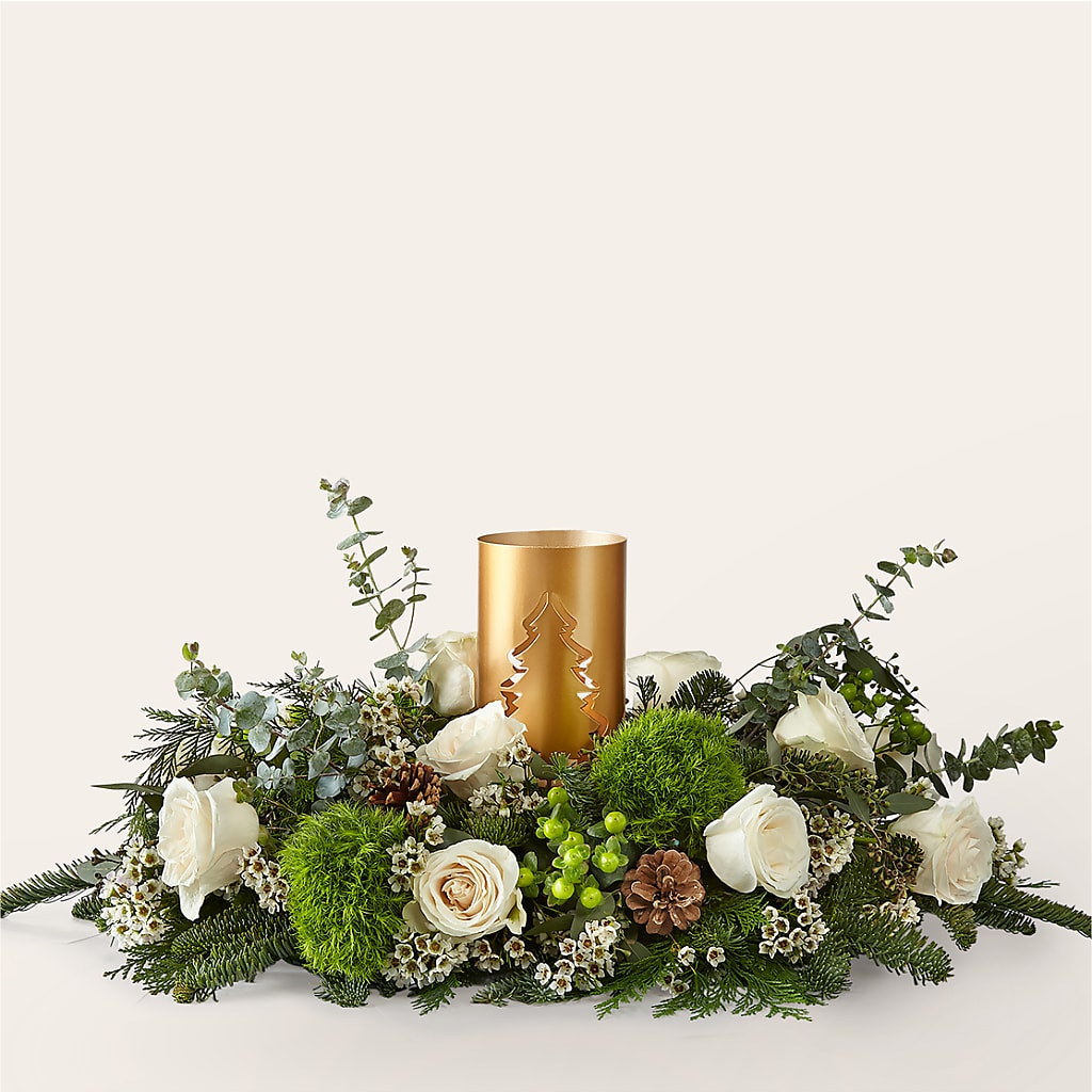 Chestnuts Roasting Centerpiece – South-east Flowers, Los Angeles CA