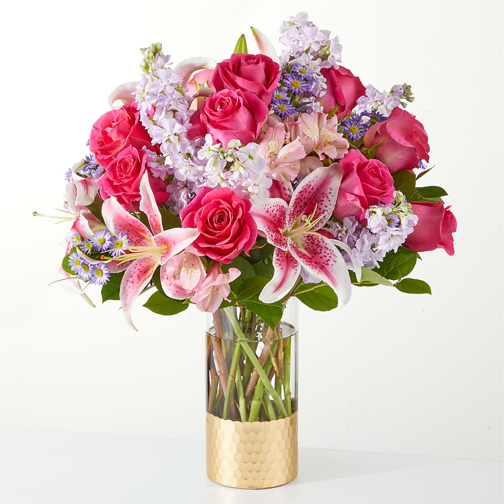 Pressing Petals Bouquet – South-east Flowers, Los Angeles CA