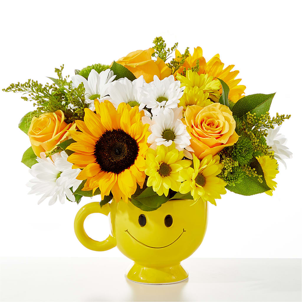 Be Happy Bouquet – South-east Flowers, Los Angeles CA