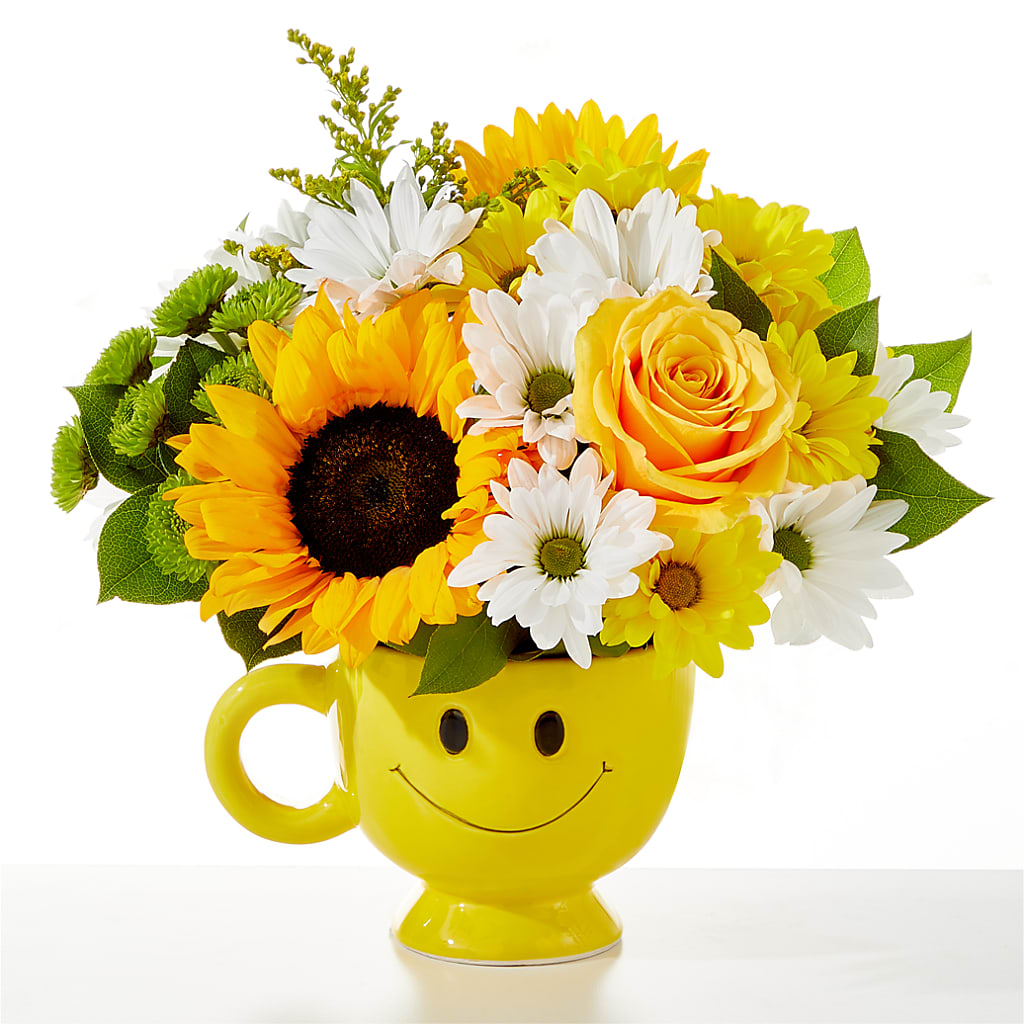 Be Happy Bouquet – South-east Flowers, Los Angeles CA