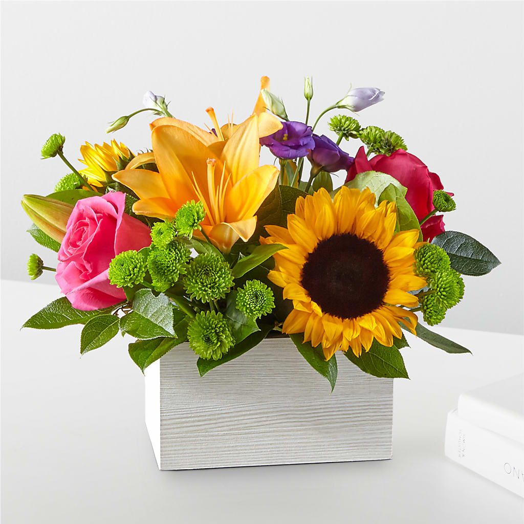 Best Day Box Bouquet – South-east Flowers, Los Angeles CA