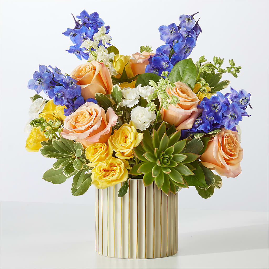 Cobalt Reverie Bouquet – South-east Flowers, Los Angeles CA