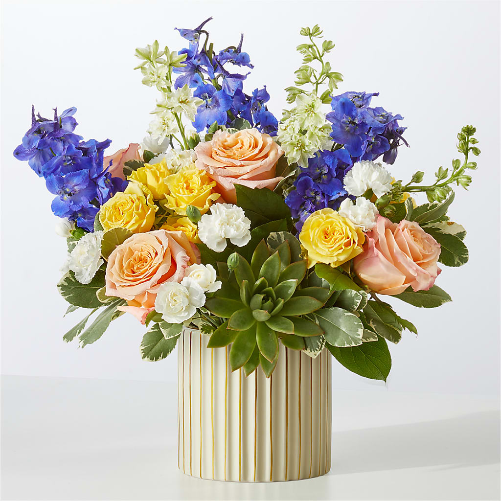Cobalt Reverie Bouquet – South-east Flowers, Los Angeles CA