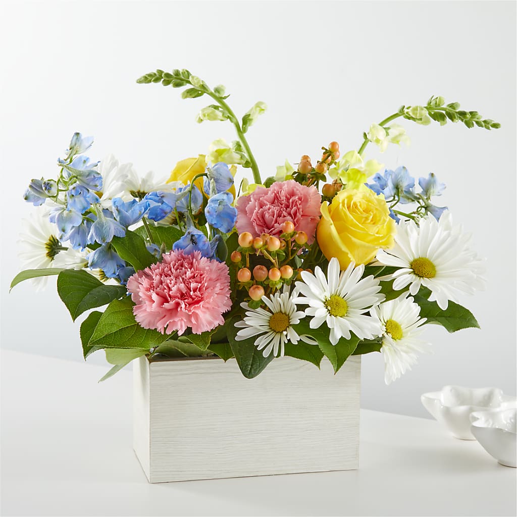 Sun Salutation Box Bouquet – South-east Flowers, Los Angeles CA