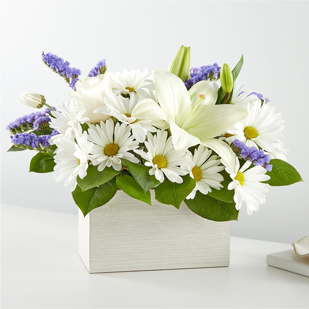 Beyond Blue Box Bouquet – South-east Flowers, Los Angeles CA