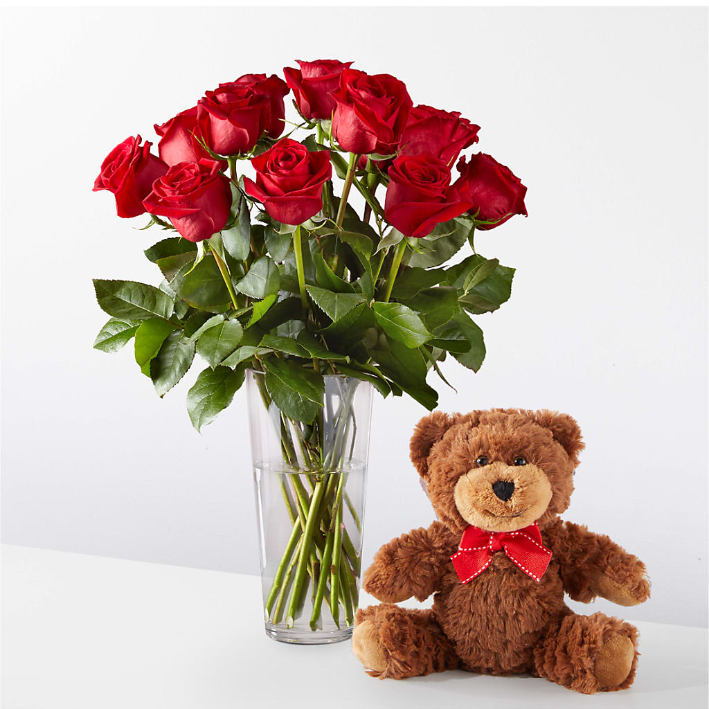 Romantic Long Stem Red Rose Bouquet Bundles – South-east Flowers, Los Angeles CA