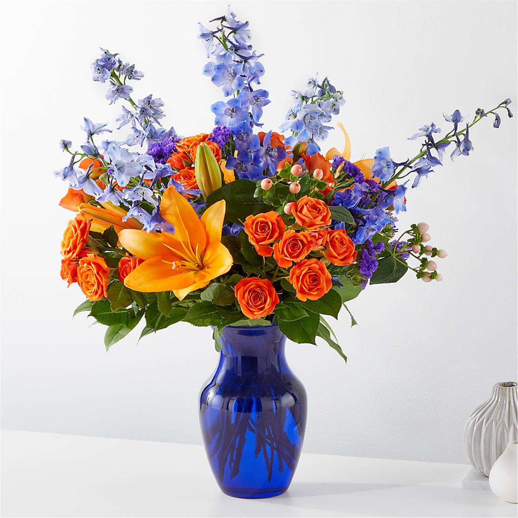 Radiant Citrus Bouquet – South-east Flowers, Los Angeles CA
