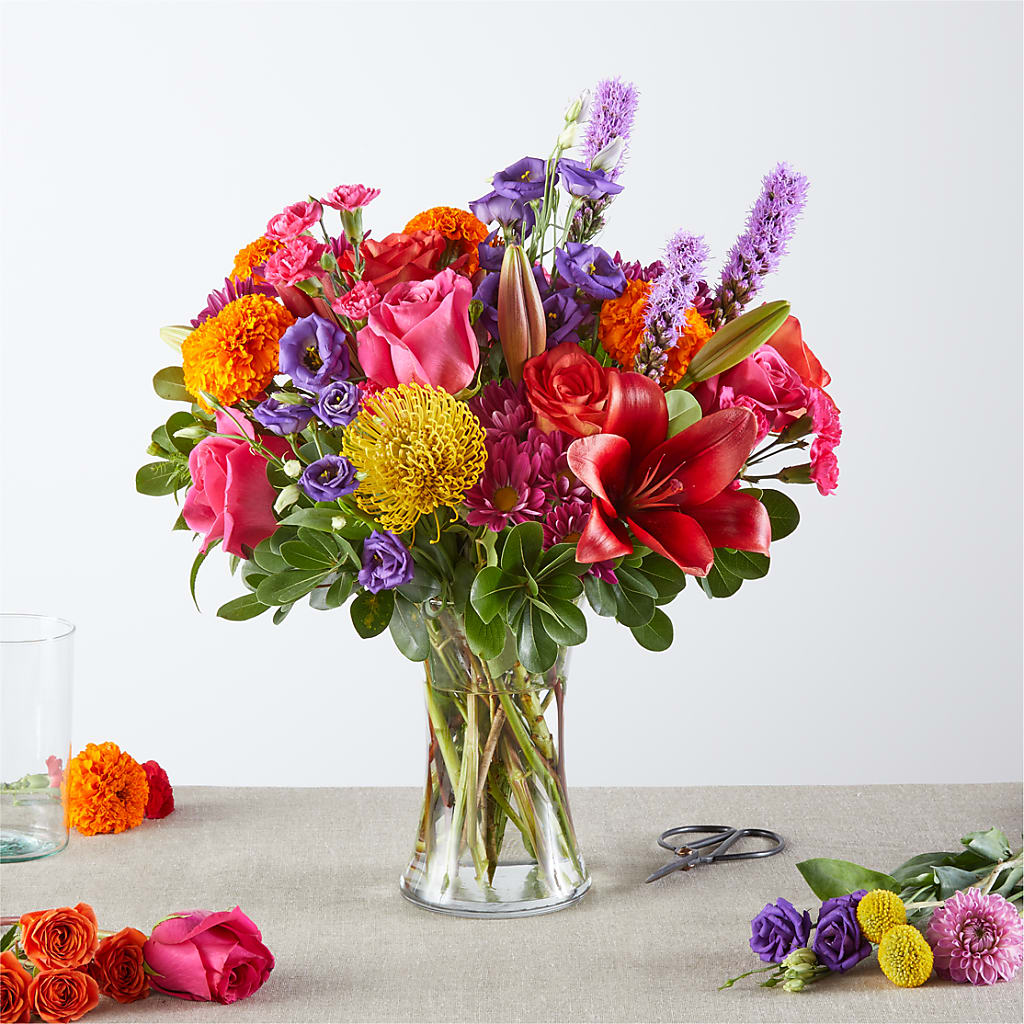 Feast of Color – A Florist Original – South-east Flowers, Los Angeles CA