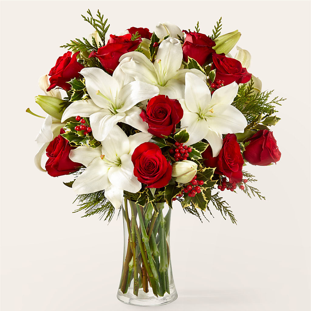 Sparkling Snowflakes Bouquet – South-east Flowers, Los Angeles CA