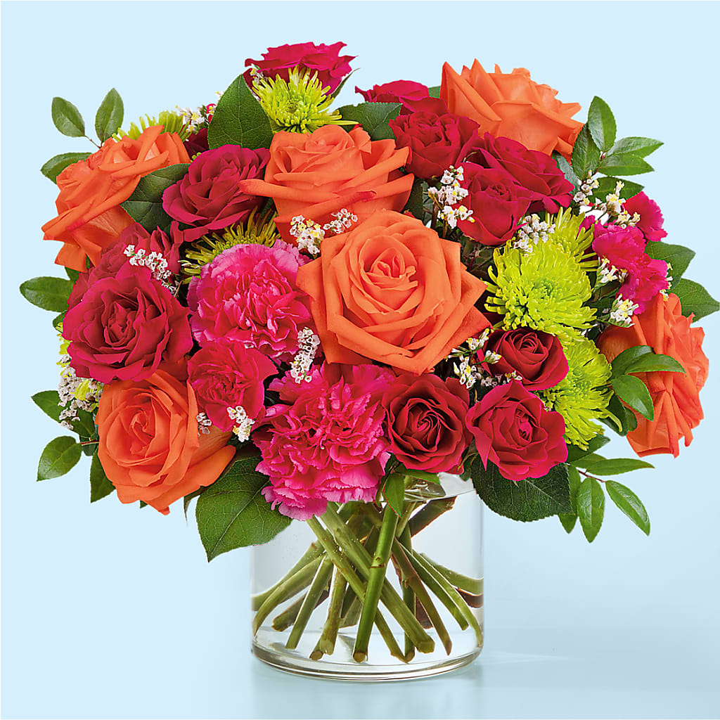 Colorful Carnival Bouquet – South-east Flowers, Los Angeles CA