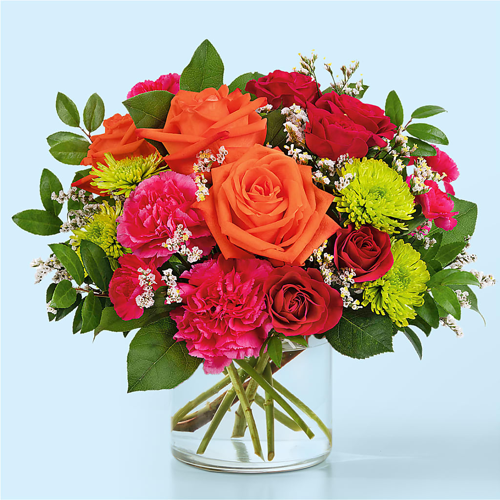 Colorful Carnival Bouquet – South-east Flowers, Los Angeles CA