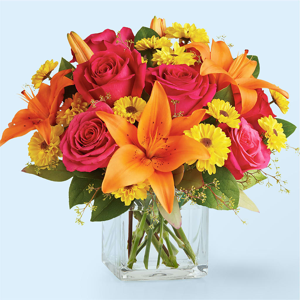 Neon Lights Bouquet – South-east Flowers, Los Angeles CA