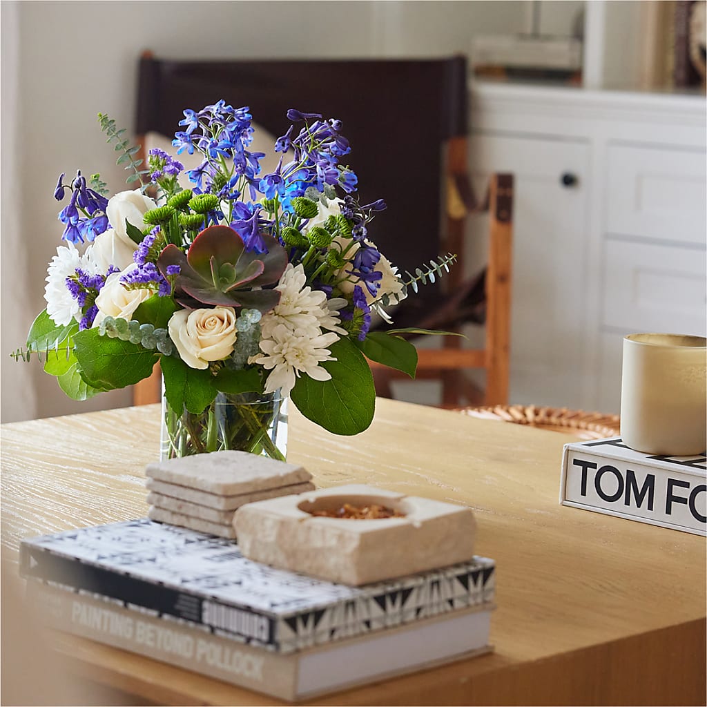 Cerulean Waves Bouquet – South-east Flowers, Los Angeles CA