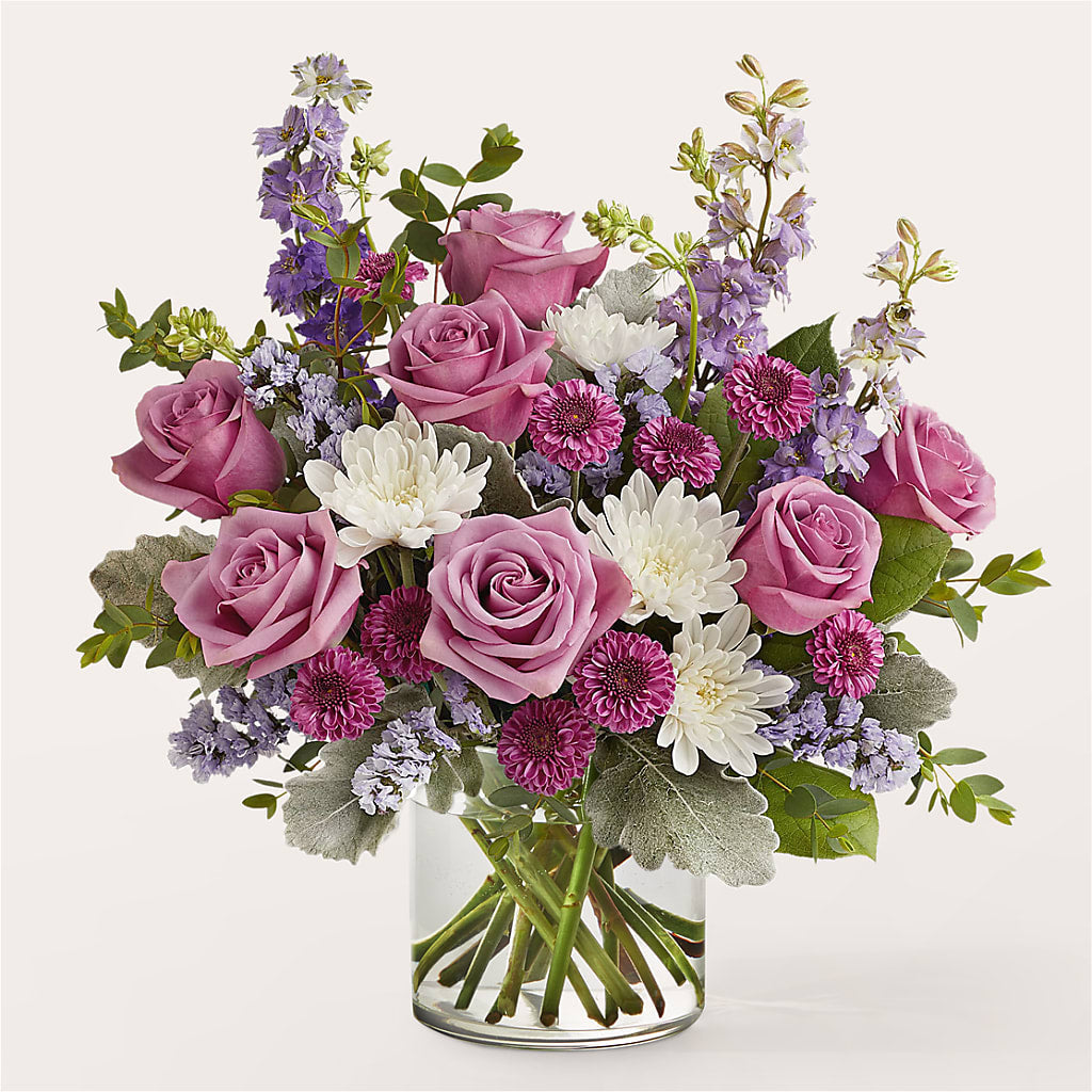 Violet Frost Bouquet – South-east Flowers, Los Angeles CA