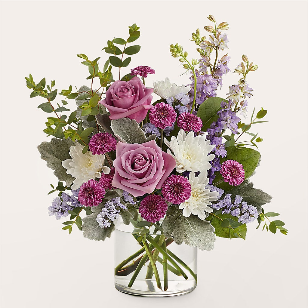 Violet Frost Bouquet – South-east Flowers, Los Angeles CA