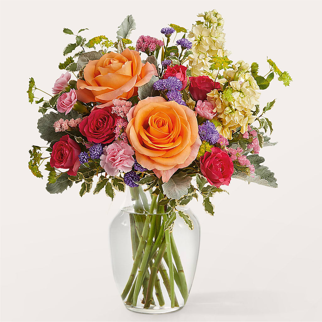 Tangerine Tango Bouquet – South-east Flowers, Los Angeles CA