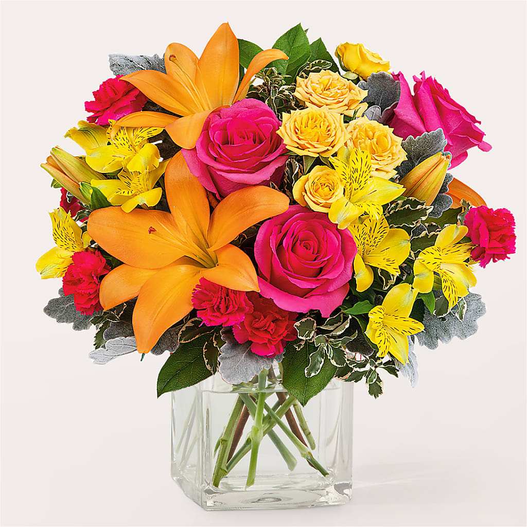 To the Tropics Bouquet – South-east Flowers, Los Angeles CA