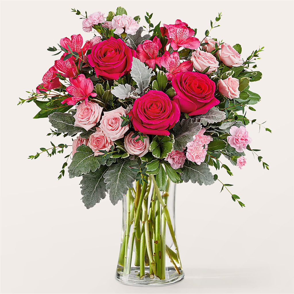 Tickled Pink Bouquet – South-east Flowers, Los Angeles CA