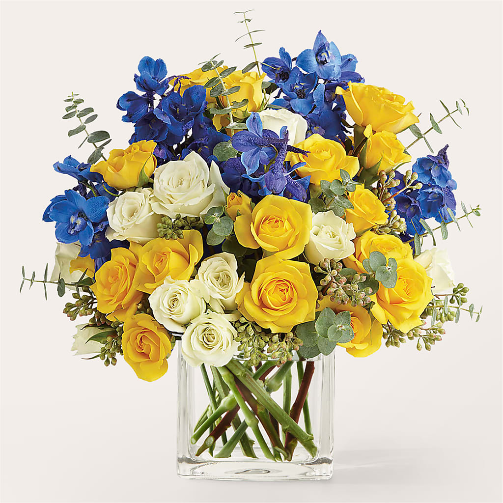 Sparkling Citrine Bouquet – South-east Flowers, Los Angeles CA