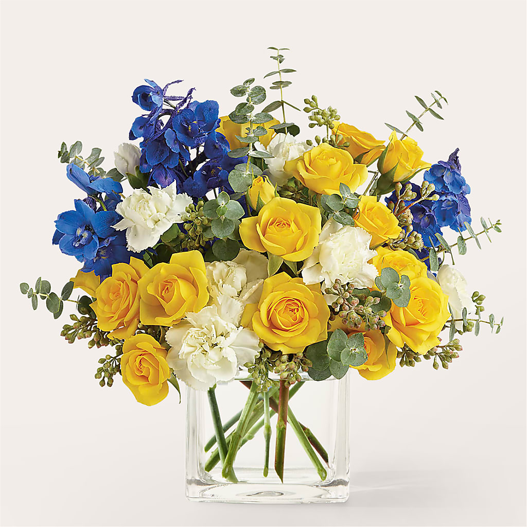 Sparkling Citrine Bouquet – South-east Flowers, Los Angeles CA