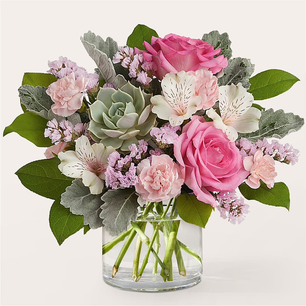 Dusty Rose Bouquet – South-east Flowers, Los Angeles CA