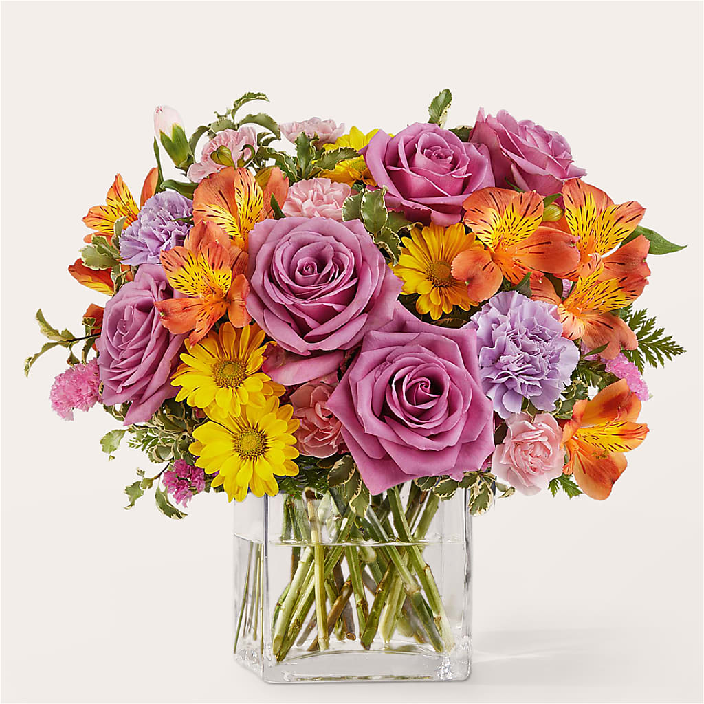 Shades of Happiness Bouquet – South-east Flowers, Los Angeles CA