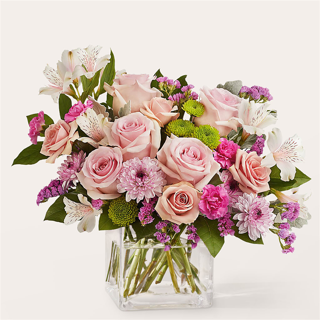 Pink Suede Bouquet – South-east Flowers, Los Angeles CA