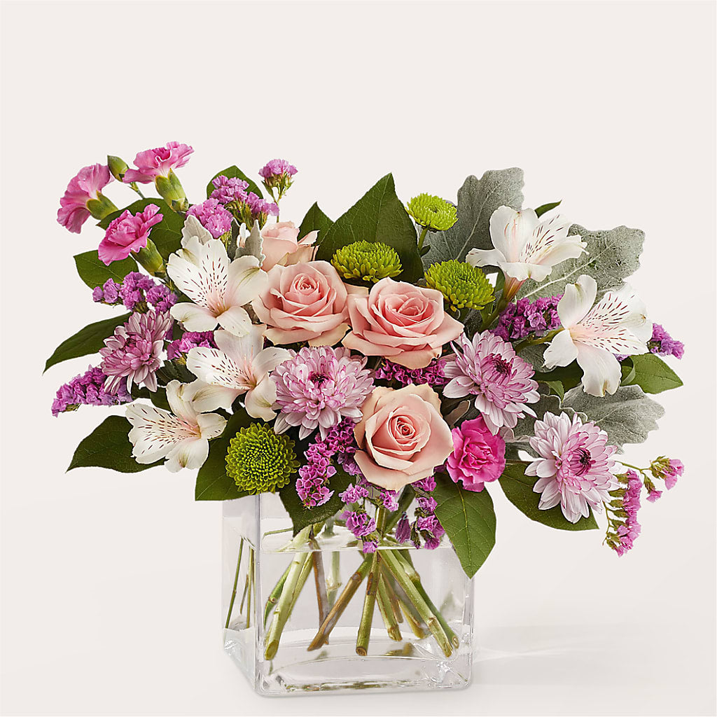 Pink Suede Bouquet – South-east Flowers, Los Angeles CA