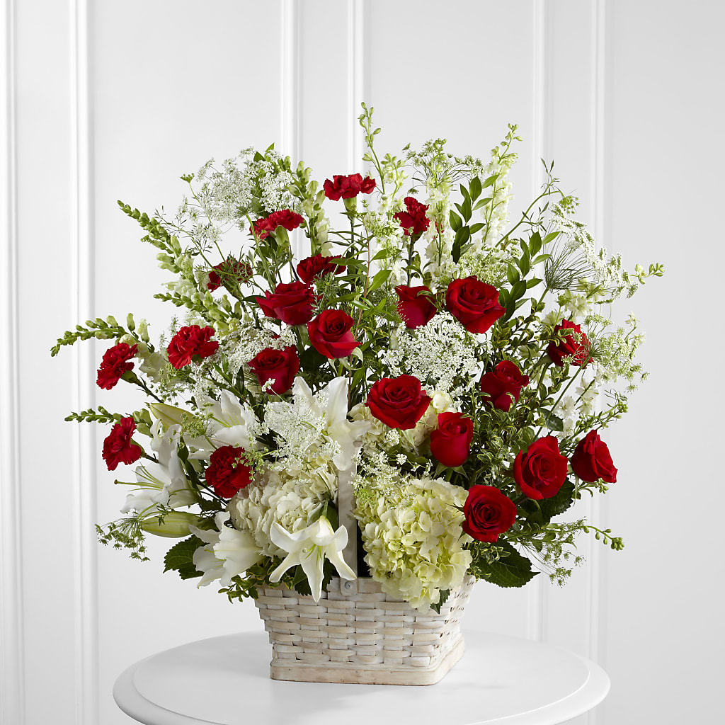 In Loving Memory Arrangement – South-east Flowers, Los Angeles CA