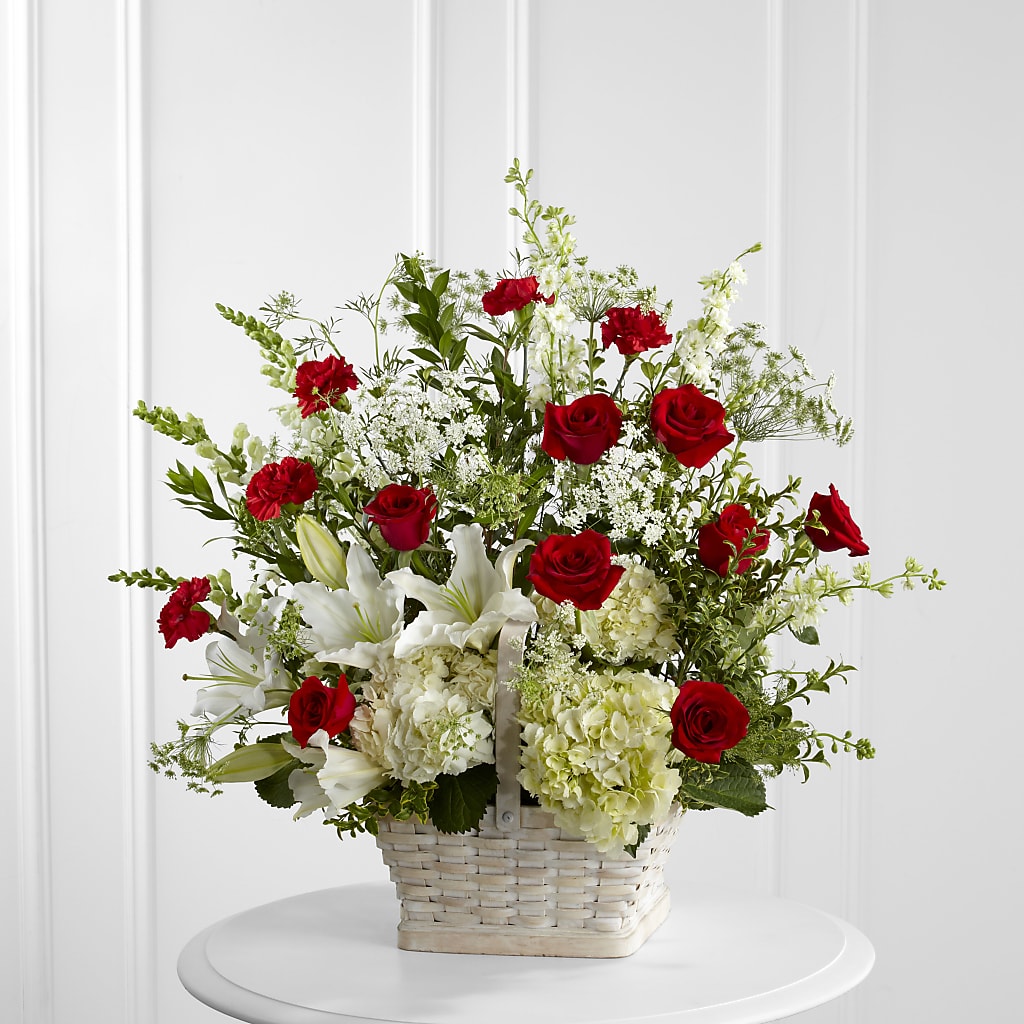 In Loving Memory Arrangement – South-east Flowers, Los Angeles CA