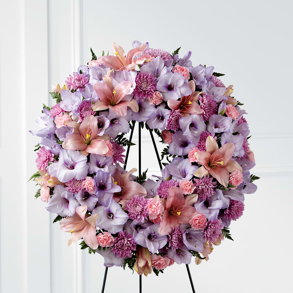 Beloved Friend Wreath – South-east Flowers, Los Angeles CA