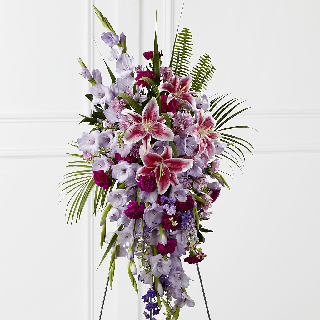 Tender Touch Standing Spray – South-east Flowers, Los Angeles CA