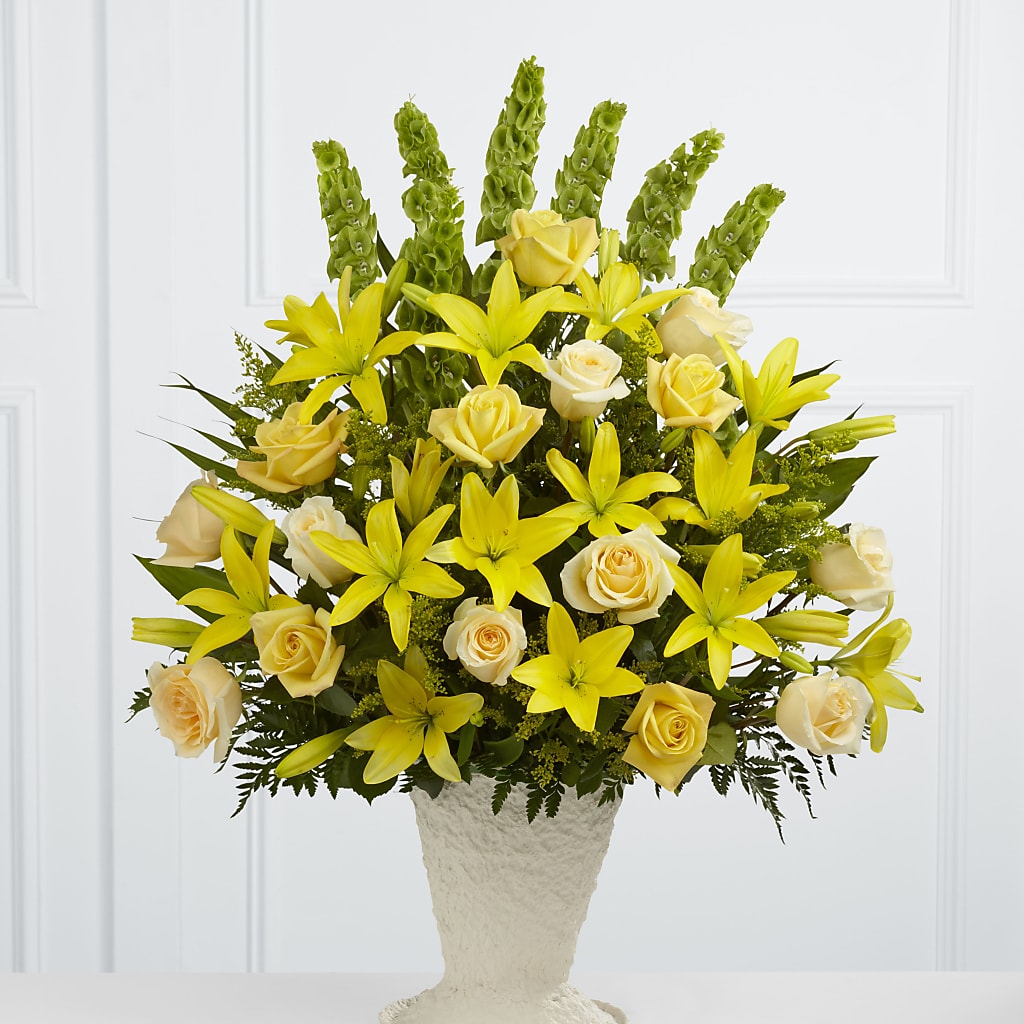 Golden Memories Arrangement – South-east Flowers, Los Angeles CA