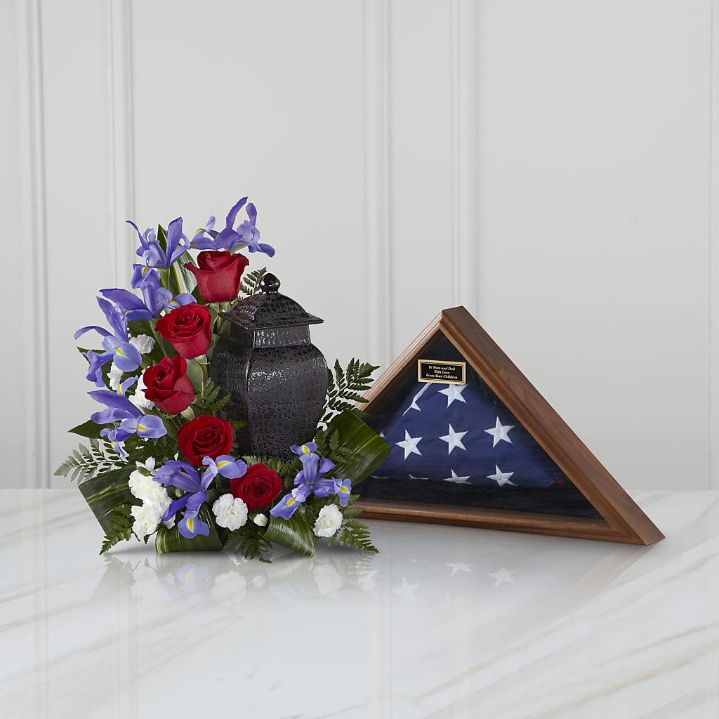 Patriotic Tribute Arrangement – South-east Flowers, Los Angeles CA