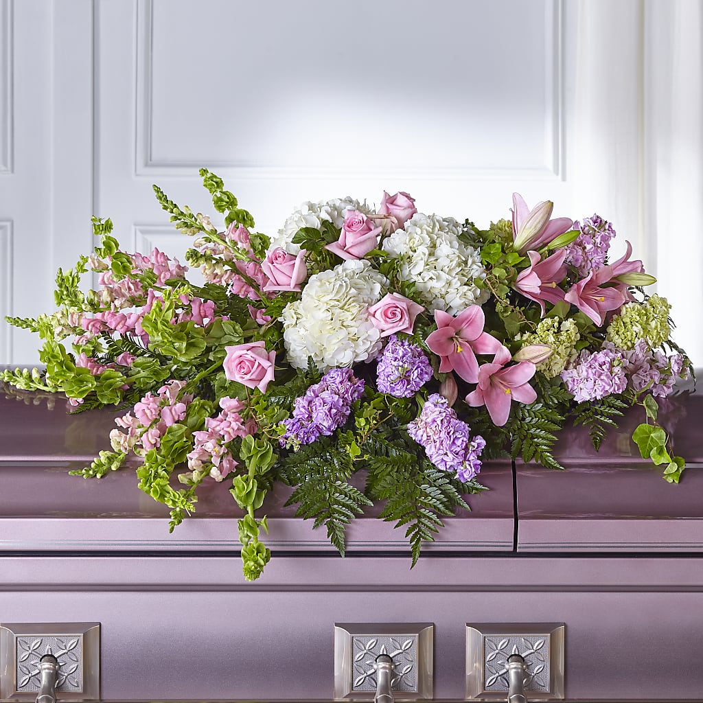 Life's Gratitude Casket Spray – South-east Flowers, Los Angeles CA