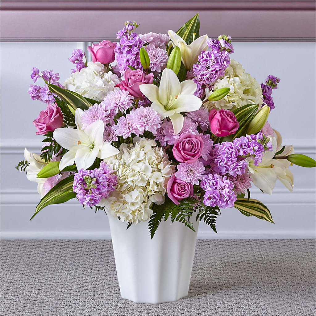 Heaven Sent Floor Basket – South-east Flowers, Los Angeles CA