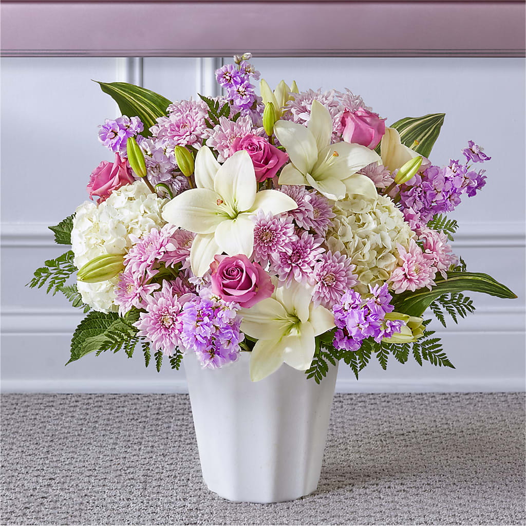 Heaven Sent Floor Basket – South-east Flowers, Los Angeles CA