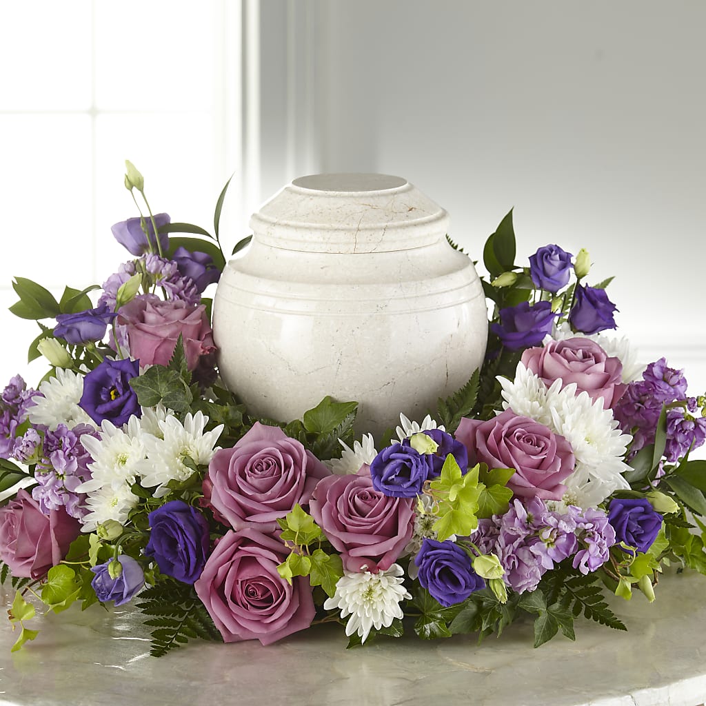 Blooming Sympathy Cremation Adornment – South-east Flowers, Los Angeles CA
