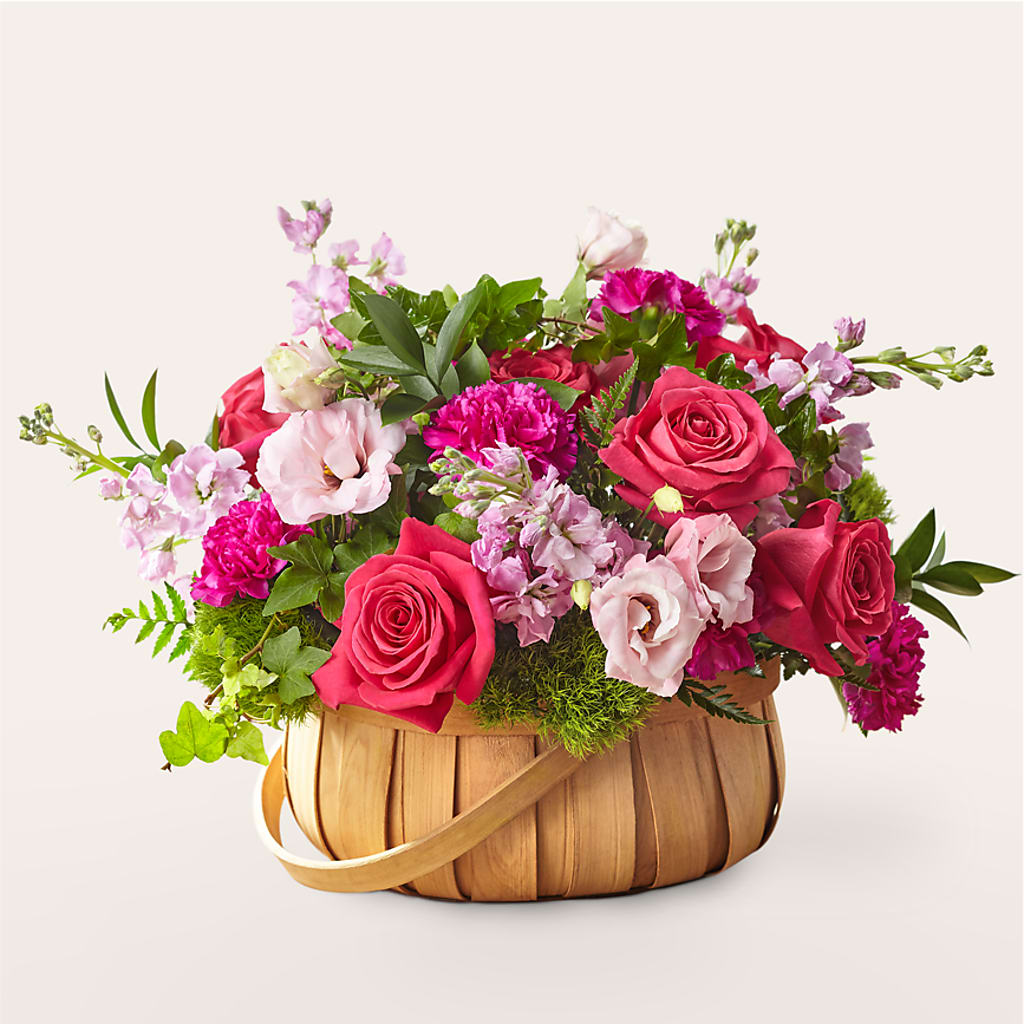 Radiance in Bloom Basket – South-east Flowers, Los Angeles CA