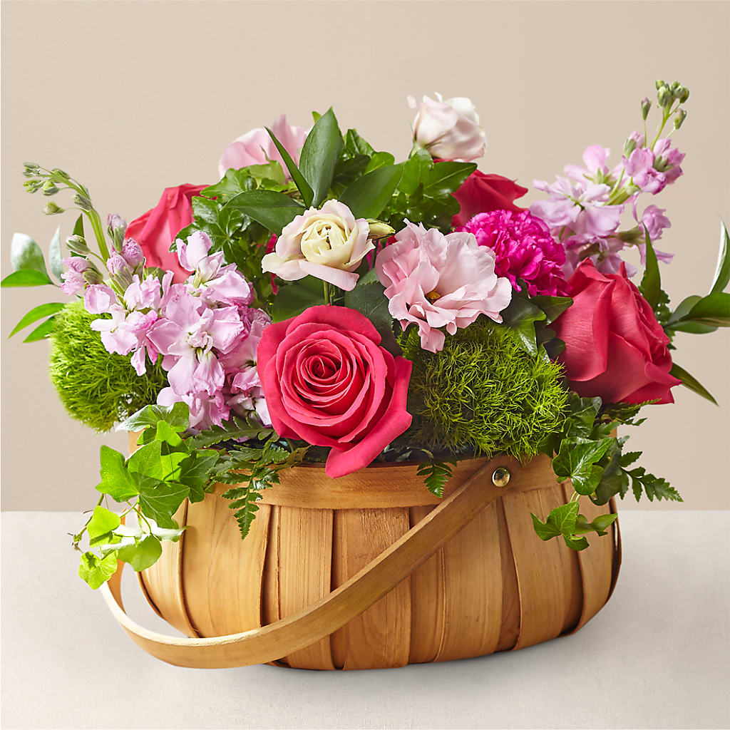 Radiance in Bloom Basket – South-east Flowers, Los Angeles CA
