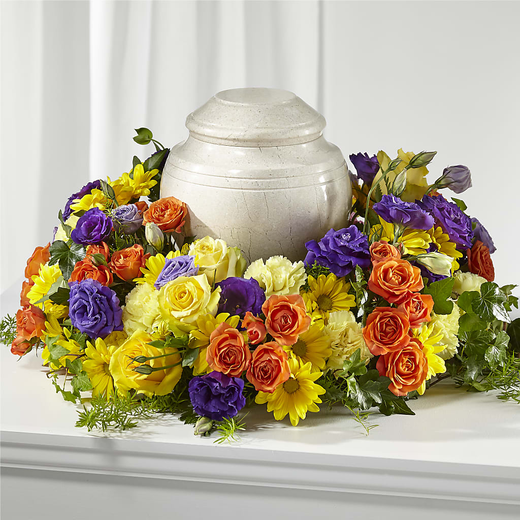 Blossoms of Remembrance Cremation Adornment – South-east Flowers, Los Angeles CA