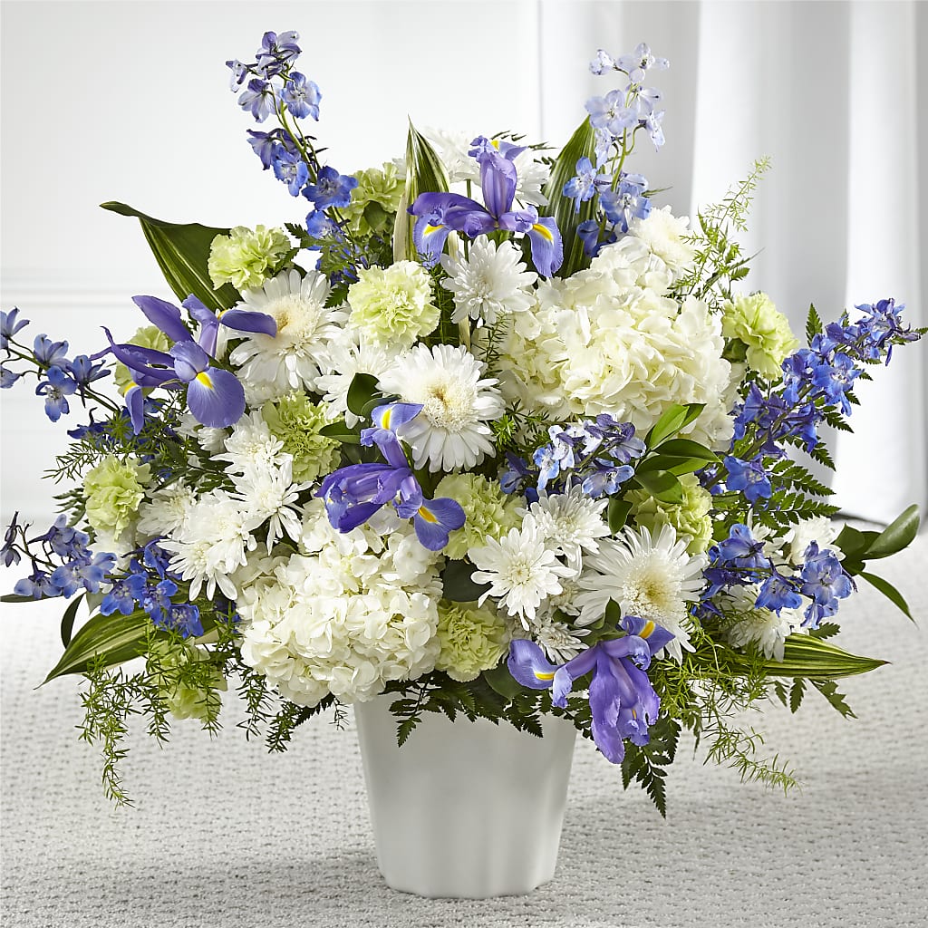 Soft Serenity Floor Basket – South-east Flowers, Los Angeles CA
