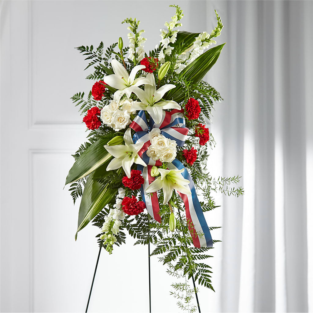 Stars of Life Standing Spray – South-east Flowers, Los Angeles CA
