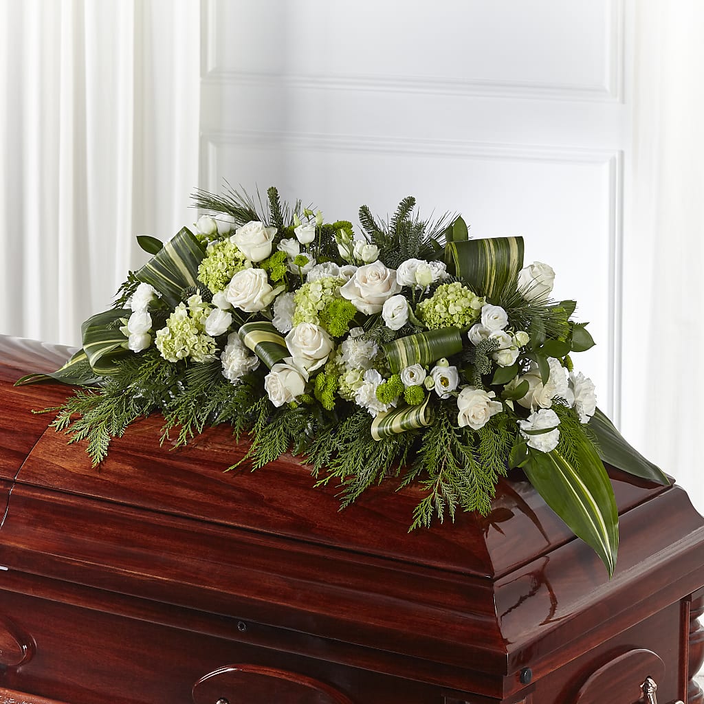 Hopeful Gesture Casket Spray – South-east Flowers, Los Angeles CA