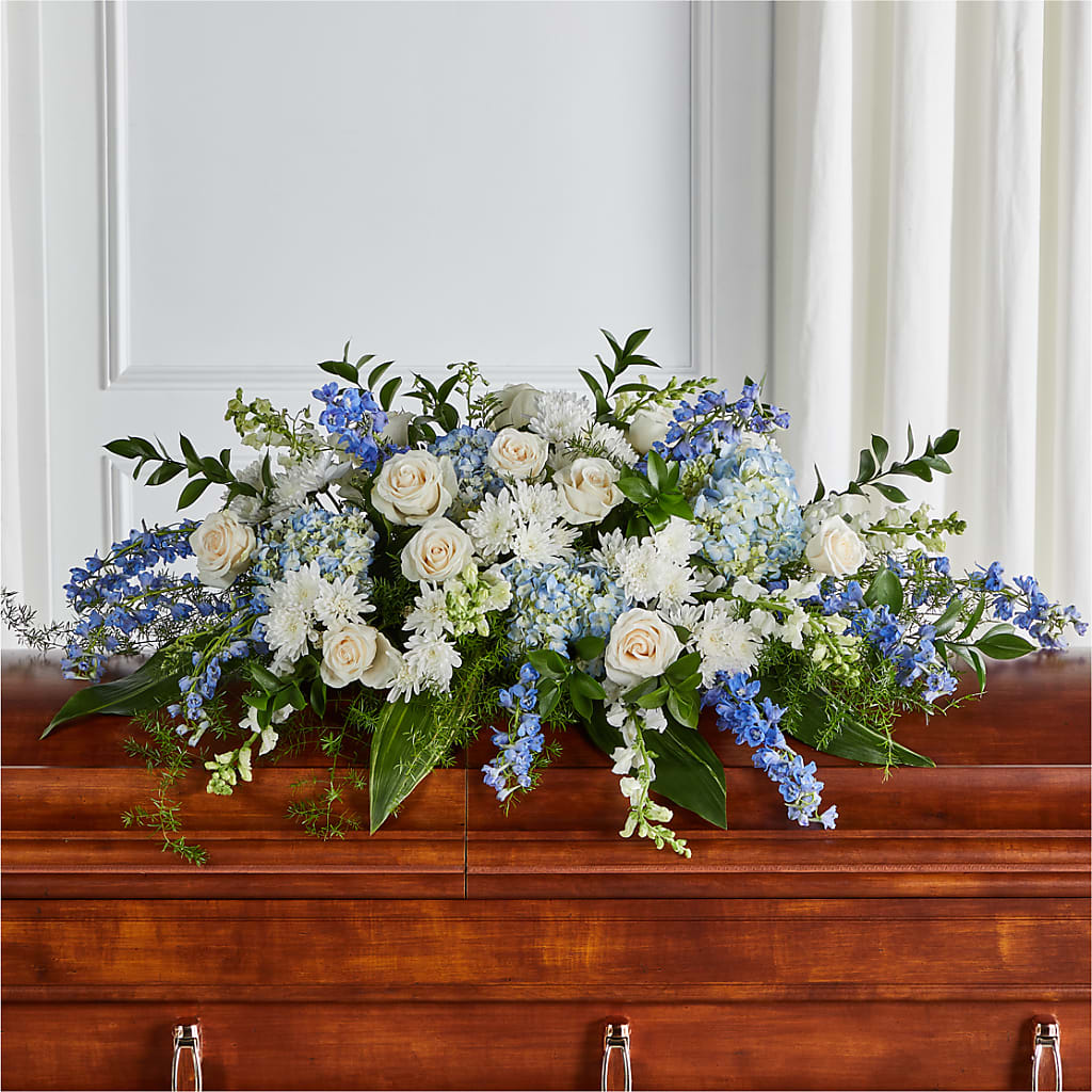 Timeless Essence Casket Spray – South-east Flowers, Los Angeles CA