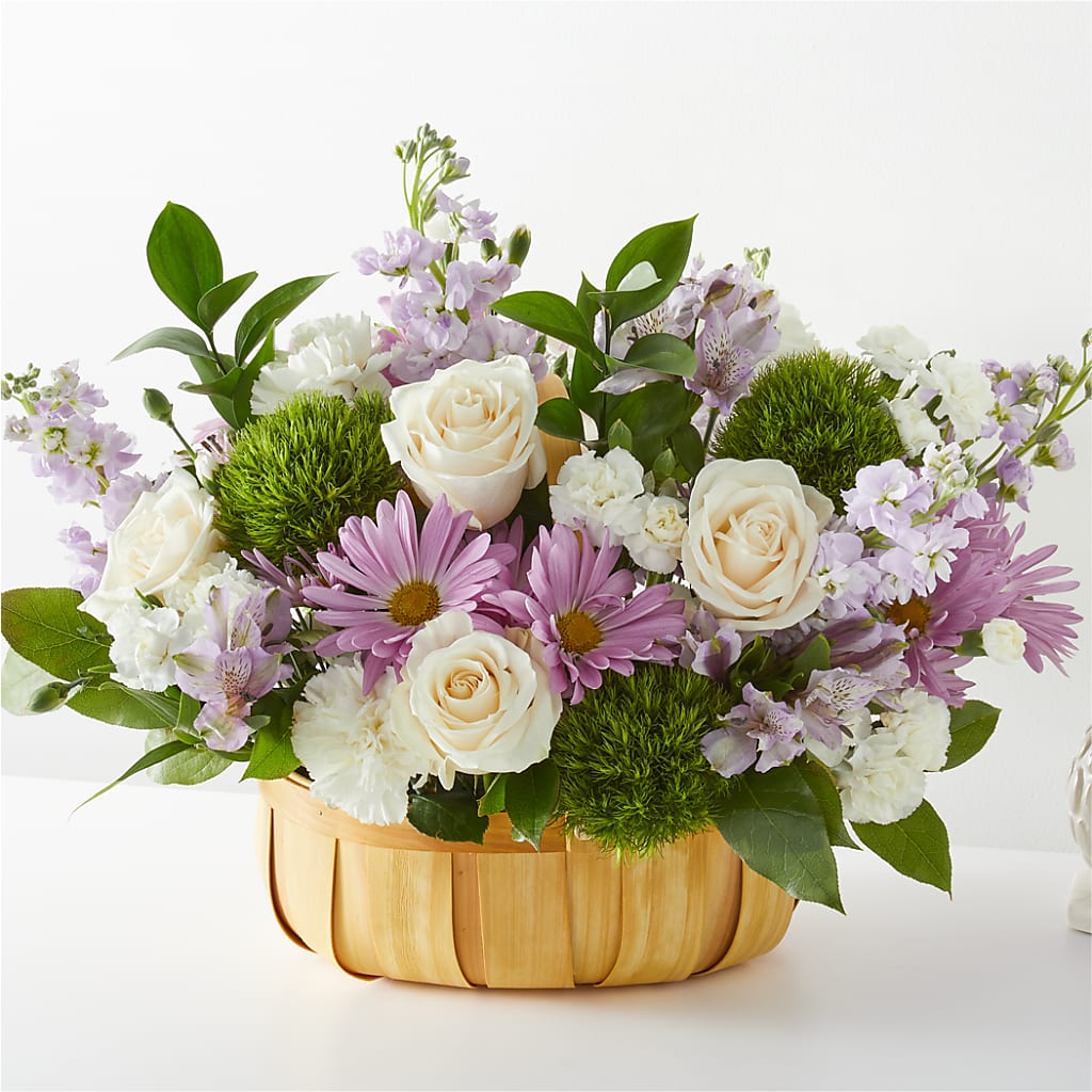 Peace & Love Basket – South-east Flowers, Los Angeles CA
